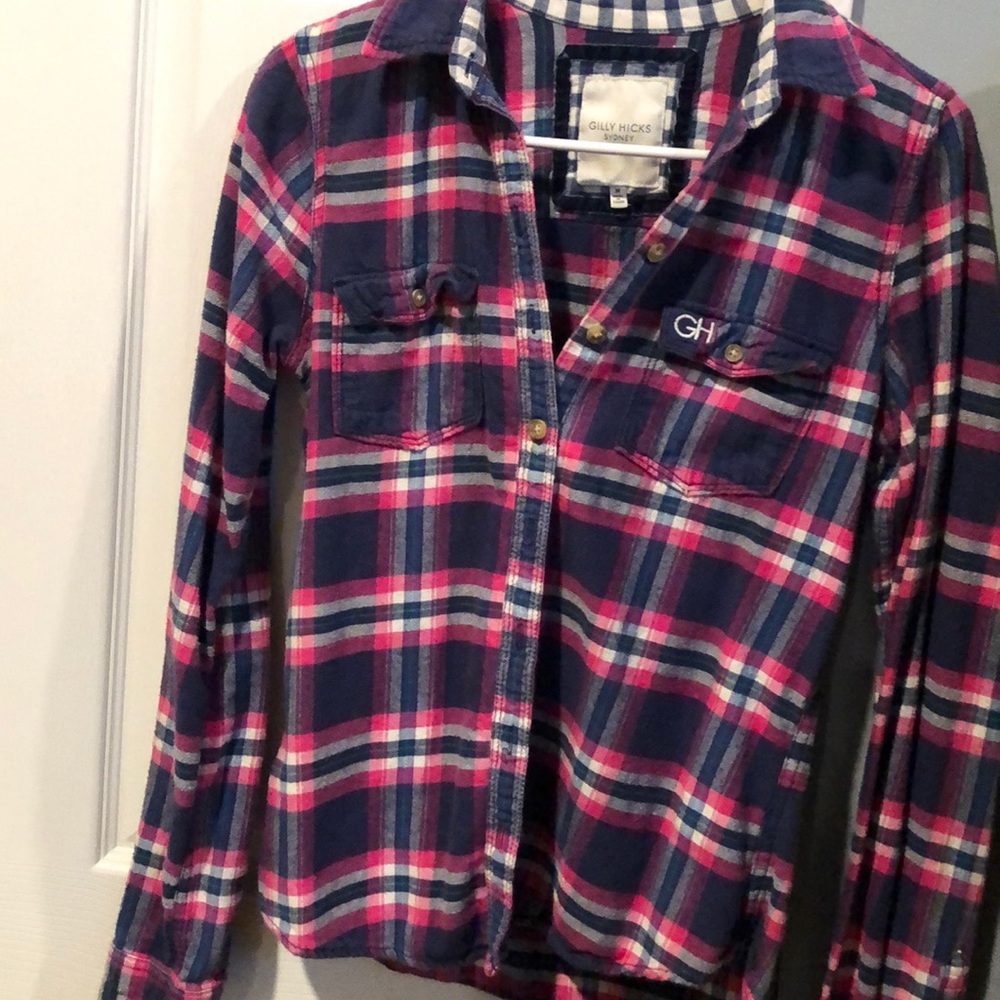 FLEECE GILLY HICKS BUTTON UP